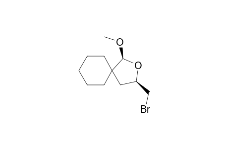 cid-3-(Bromomethyl)-1-methoxy-2-oxabicyclo[4,5]undecane