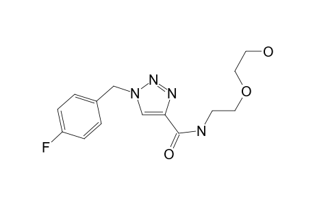 1-(4'-Fluorobenzyl)-1H-(1,2,3)-triazole-N-[2'-(hydroxyethoxy)ethyl]-4-carboxamide