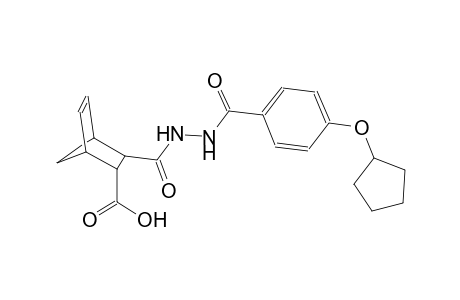 3-({2-[4-(cyclopentyloxy)benzoyl]hydrazino}carbonyl)bicyclo[2.2.1]hept-5-ene-2-carboxylic acid