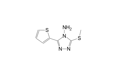 4H-1,2,4-triazol-4-amine, 3-(methylthio)-5-(2-thienyl)-