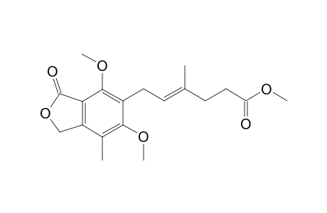 (E)-6-(3-keto-4,6-dimethoxy-7-methyl-phthalan-5-yl)-4-methyl-hex-4-enoic acid methyl ester