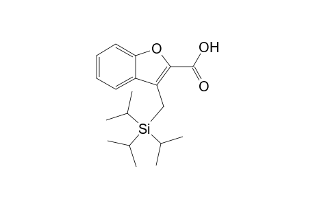 3-(Triisopropylsilylmethyl)benzofuran-2-carboxylic acid