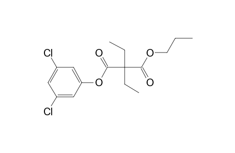 Diethylmalonic acid, 3,5-dichlorophenyl propyl ester