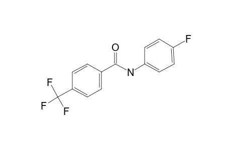 Benzamide, N-(4-fluorophenyl)-4-trifluoromethyl-