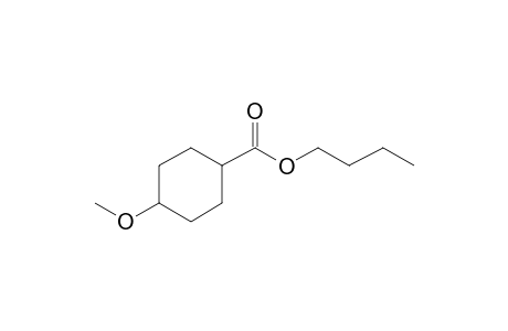 Cyclohexanecarboxylic acid, 4-methoxy-, butyl ester