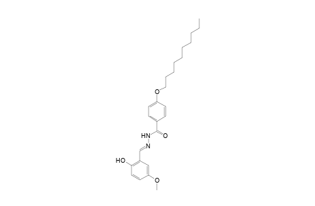4-(Decyloxy)-N'-(5-methoxysalicylidene)benzhydrazide