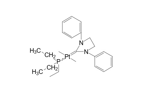 TRASN-PT(CNPHCH2CH2NPH)ME2(PET3)