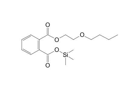 2-((2-Butoxyethoxy)carbonyl)benzoic acid, tms derivative