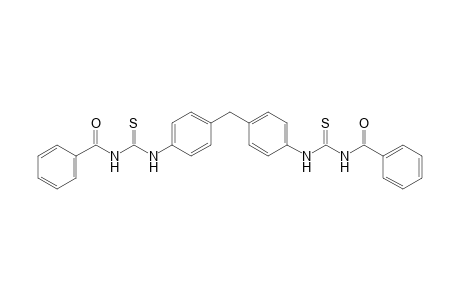 1,1'-(methylenedi-p-phenylene)bis[3-benzoyl-2-thiourea]