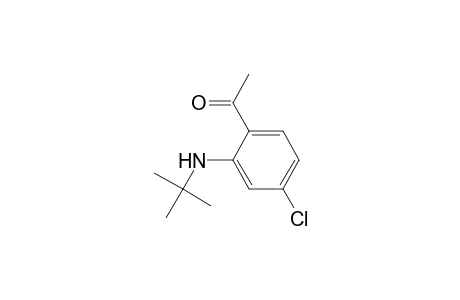 1-[2-(tert-butylamino)-4-chloranyl-phenyl]ethanone