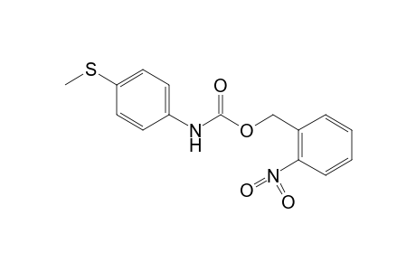 p-(methylthio)carbanilic acid, o-nitrobenzyl ester