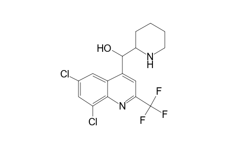 [6,8-Dichloro-2-(trifluoromethyl)-4-quinolinyl](2-piperidinyl)methanol