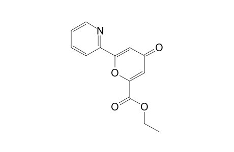 Ethyl 6-(2-pyridinyl)-4H-oxopyran-2-carboxylate