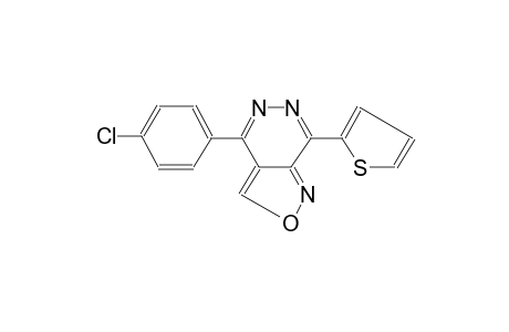 Isoxazolo[3,4-d]pyridazine, 4-(4-chlorophenyl)-7-(2-thienyl)-