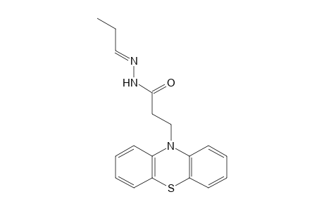 10-PHENOTHIAZINEPROPIONIC ACID, PROPYLIDENEHYDRAZIDE