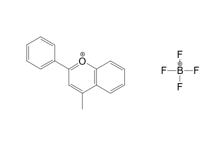 4-Methyl-2-phenyl-1-benzopyrylium tetrafluoroborate