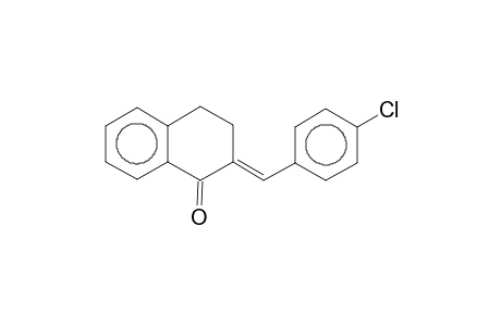 (2E)-2-(4-chlorobenzylidene)tetralin-1-one