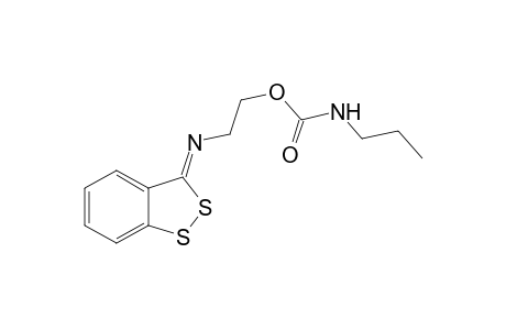 Propyl N-[2'-(hydroxyethyl)-3-imino-3H-1,2-benzodithiole - carbamate