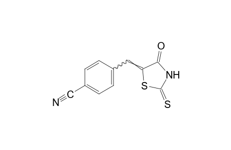 alpha-(4-oxo-2-thioxo-5-thiazolidinylidene)-p-tolunitrile