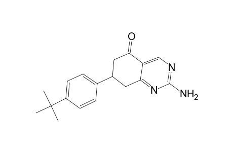 2-Amino-7-(4-tert-butylphenyl)-7,8-dihydro-6H-quinazolin-5-one