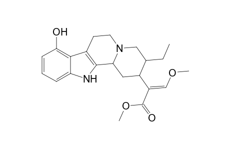 Mitragynine-M (9-O-demethyl-) MS2