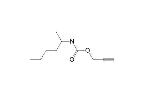 Prop-2-ynyl hexan-2-ylcarbamate