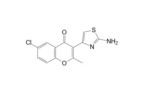 3-(2-amino-4-thiazolyl)-6-chloro-2-methylchromone