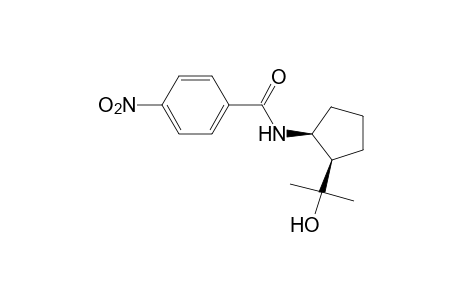 cis-N-[2-(1-Hydroxy-1-methylethyl)cyclopentyl]-p-nitrobenzamide