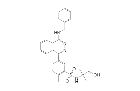 5-[4-(benzylamino)-1-phthalazinyl]-N-(2-hydroxy-1,1-dimethylethyl)-2-methylbenzenesulfonamide