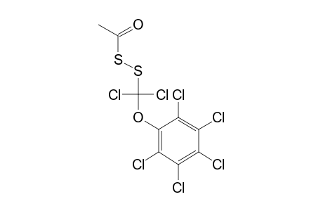 dithioperoxyacetic acid, S,S-[dichloro(pentachlorophenoxy)methyl]ester