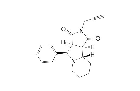 exo-8-Phenyl-2-prop-2-ynyl-1,2,3,3a.alpha.,4.alpha.,6,7,8,9,9a.beta.,9b.alpha.-decahydropyrrolo[3,4-a]-indolizine-1,3-dione