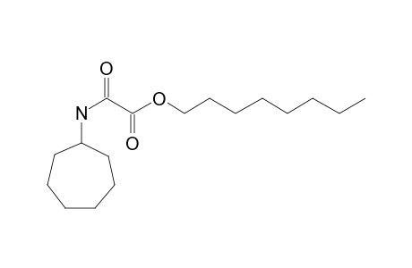 Oxalic acid, monoamide, N-cycloheptyl-, octyl ester