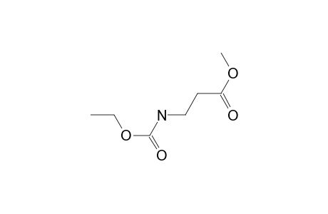 .beta.-Alanine, N-(ethoxycarbonyl)-, methyl ester