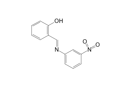 o-[N-(m-nitrophenyl)formimidoyl]phenol