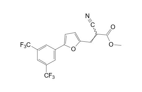 alpha-CYANO-5-(alpha,alpha,alpha,alpha',alpha',alpha'-HEXAFLUORO-3,5-XYLYL)-2-FURANACRYLIC ACID, METHYL ESTER