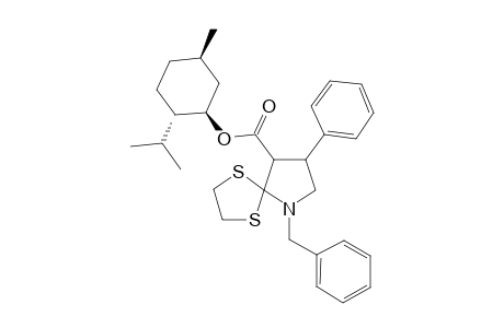 (1R*,3R*,4S*)-Menthyl-6-benzyl-8-phenyl-1,4-dithia-6-azaspiro[4.4]nonan-9-carboxylate