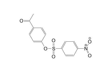 4-acetylphenyl 4-nitrobenzenesulfonate