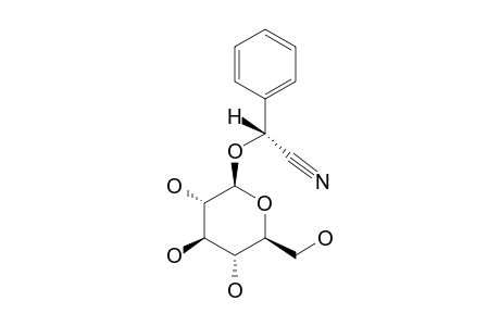 PRUNASIN;(R)-BETA-D-GLUCOPRANOSYLOXY-PHENYLACETONITRILE