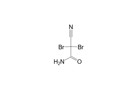 ACETAMIDE, 2-CYANO-2,2-DIBROMO-,