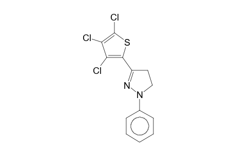 1-Phenyl-3-(3,4,5-trichloro-2-thienyl)-4,5-dihydro-1H-pyrazole