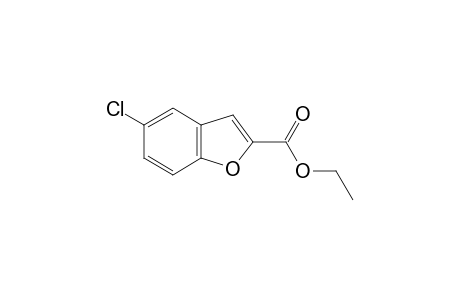 5-chloro-2-benzofurancarboxylic acid, ethyl ester