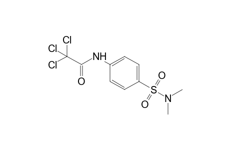 4'-(dimethylsulfamoyl)-2,2,2-trichloroacetanilide