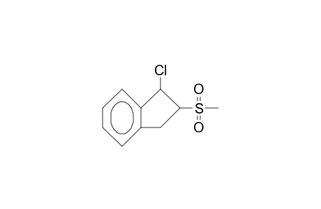 trans-1-CHLORO-2-(METHYLSULFONYL)INDAN