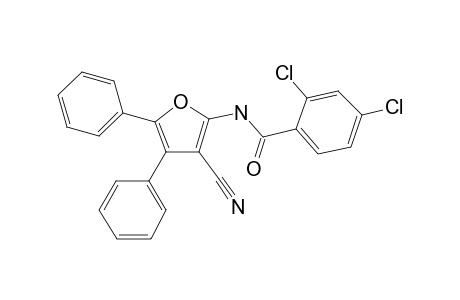 2,4-Dichloro-N-(3-cyano-4,5-diphenyl-2-furyl)benzamide