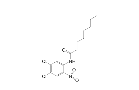 4',5'-DICHLORO-2'-NITRONONANANILIDE