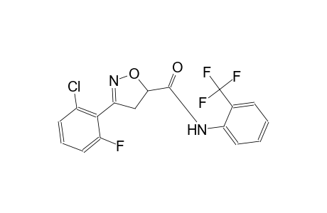 5-isoxazolecarboxamide, 3-(2-chloro-6-fluorophenyl)-4,5-dihydro-N-[2-(trifluoromethyl)phenyl]-