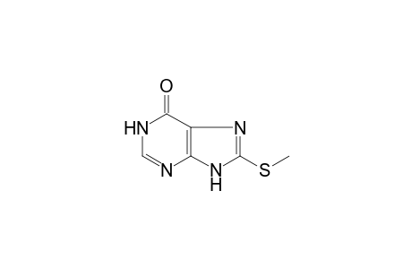 8-(Methylsulfanyl)-1,9-dihydro-6H-purin-6-one