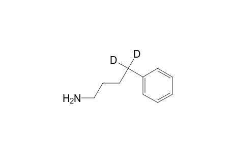Benzenebutan-.delta.,.delta.-D2-amine