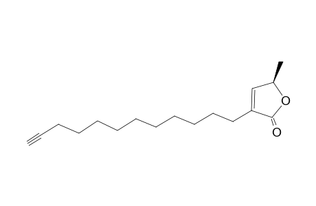 (5R)-3-(11-dodecynyl)-5-methyl-2(5H)-furanone