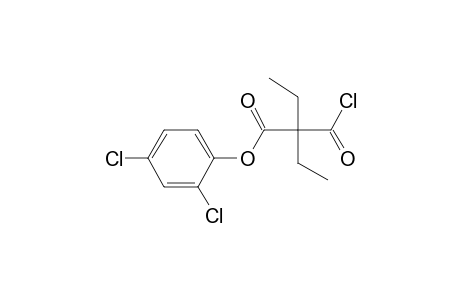 Diethylmalonic acid, monochloride, 2,4-dichlorophenyl ester